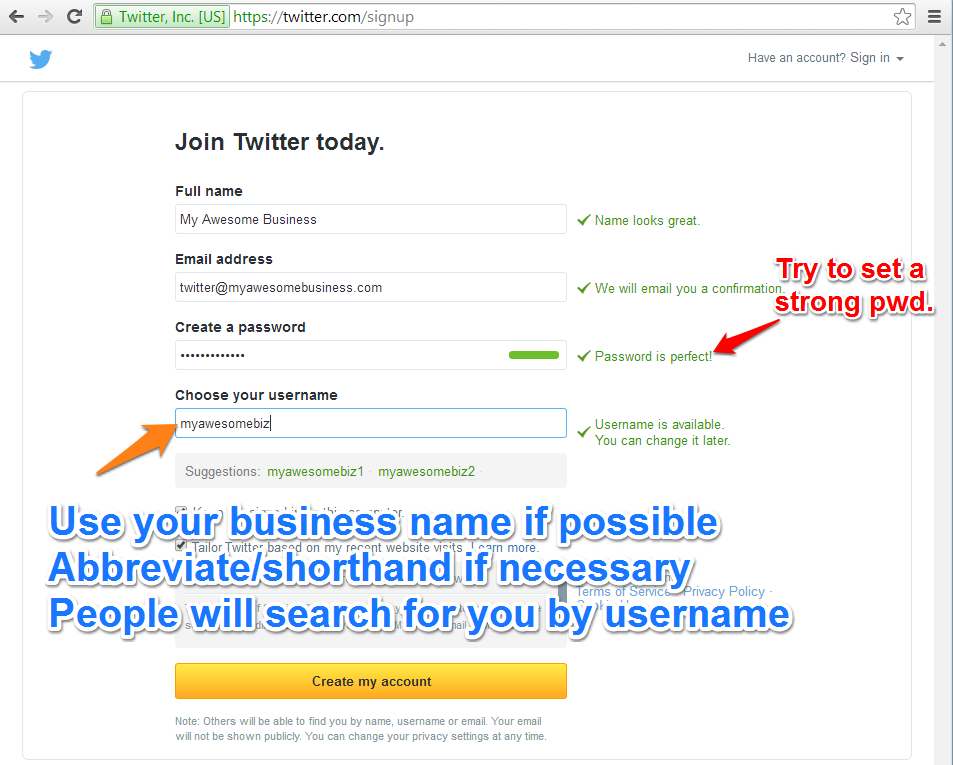 Twitter-Select-Username