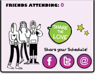 Share Your Bonnaroo Schedule