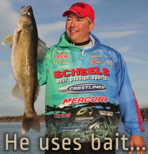 Walleye Fisherman Use Bait
