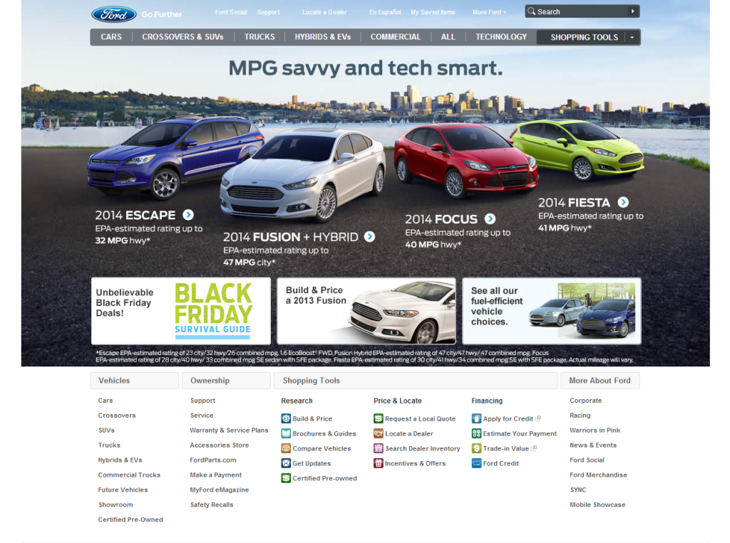 Ford Homepage