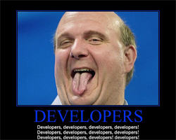 Steve Ballmer Developers Rant