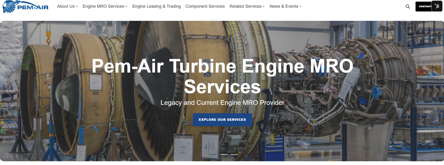 Pem Air Website