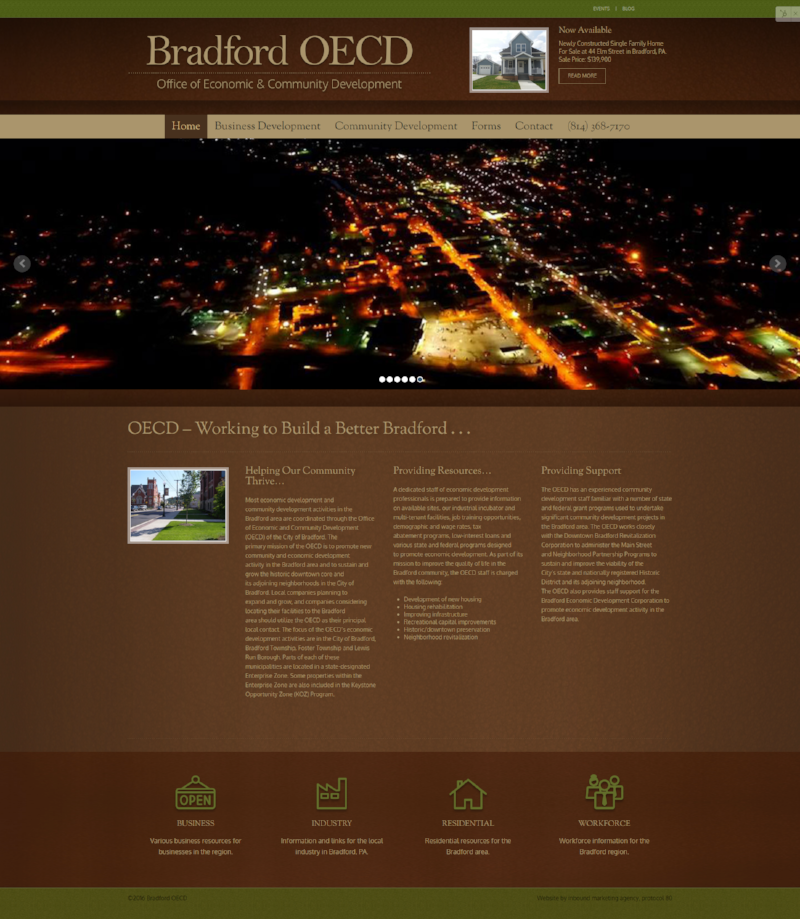 Bradford OECD Website