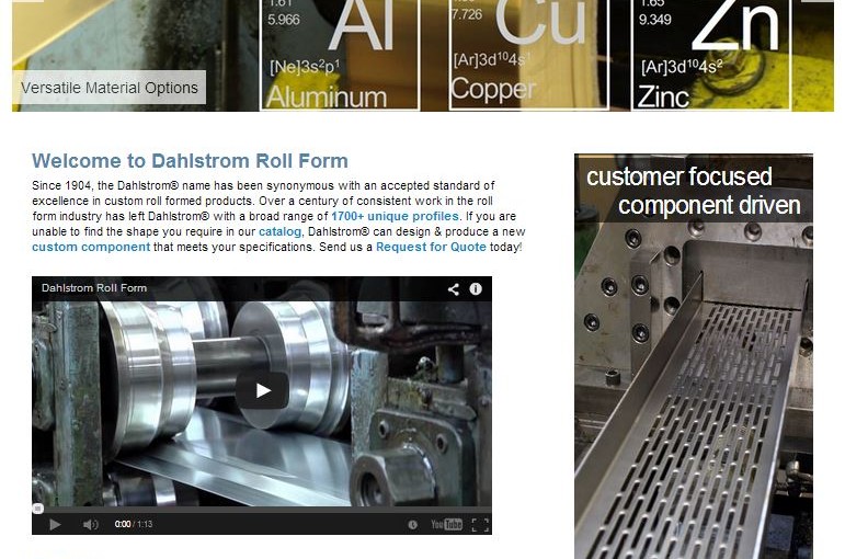 Dahlstrom Roll Form